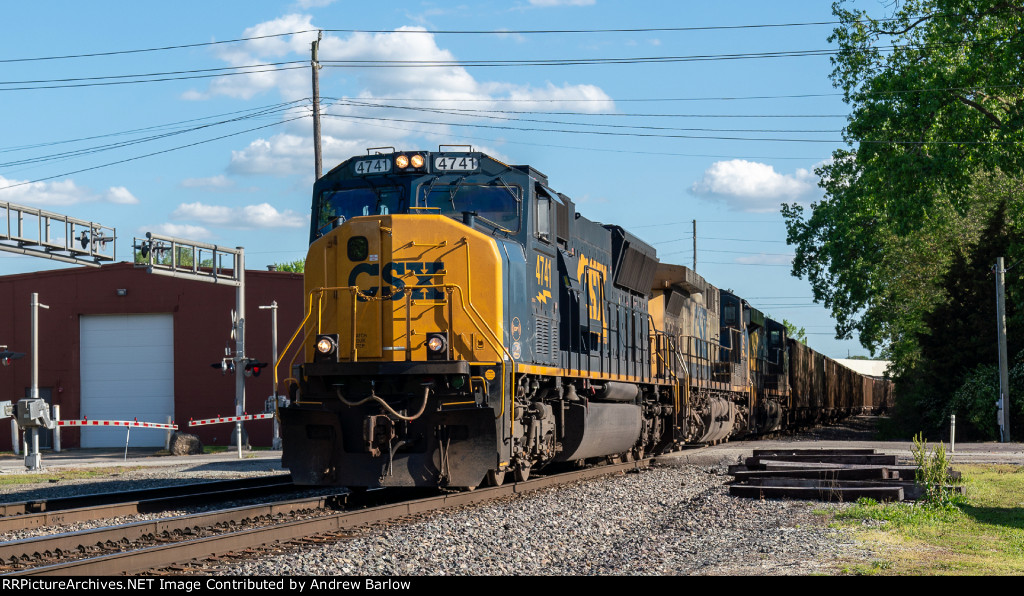 EB CSX Coal in E. Indy